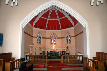 The apse January 2009